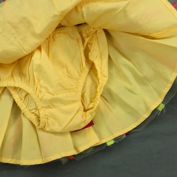 Gymboree tulle skirt yellow size 3T - Picture 3 of 5